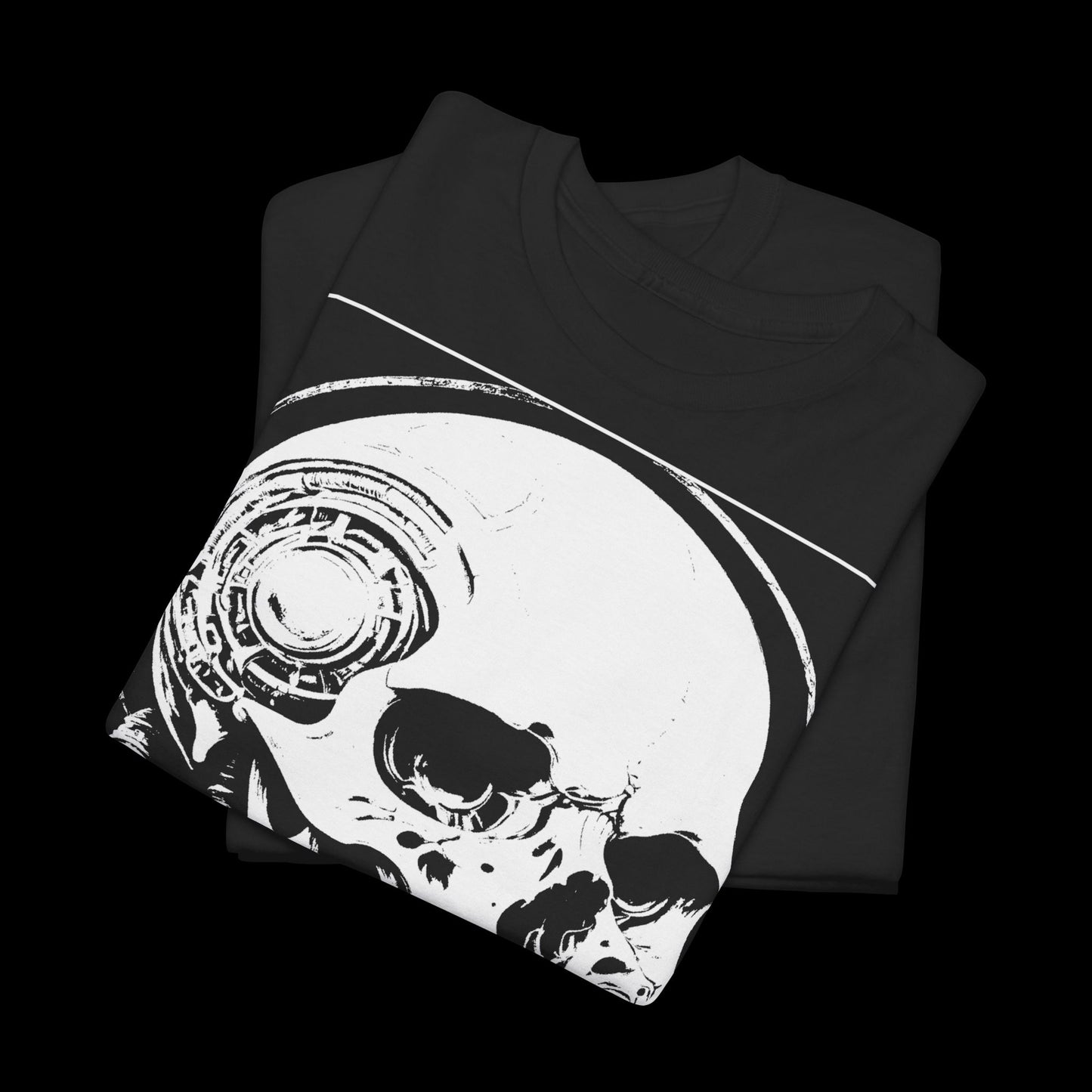 Skull Tee - Mechanical Skull Design