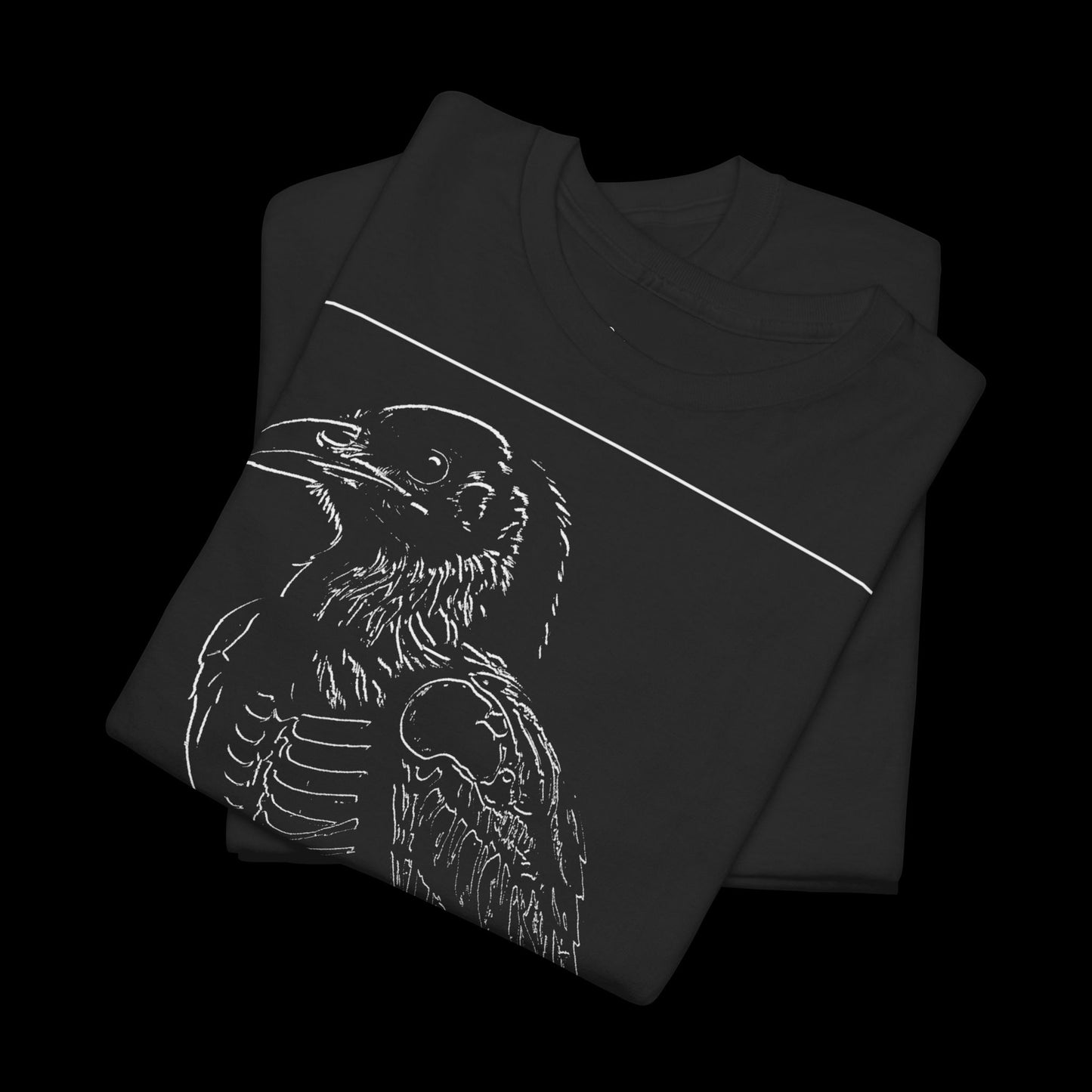 Crow Skeleton Tee