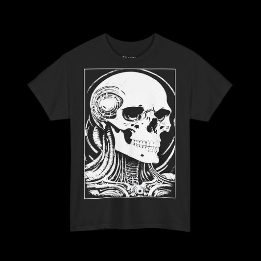Skull Tee - Mechanical Skull Design